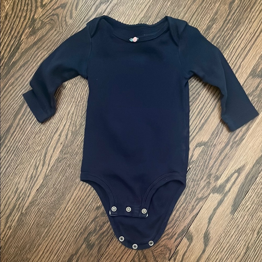 Carter's Blue Bodysuit Soft Cotton One Piece